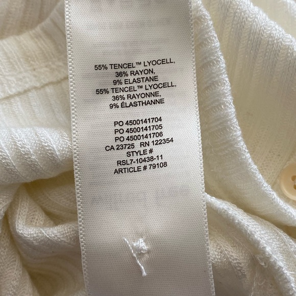 NWT Aritzia Wilfred Free Starsky Longsleeve - Light Birch XS - Picture 7 of 11